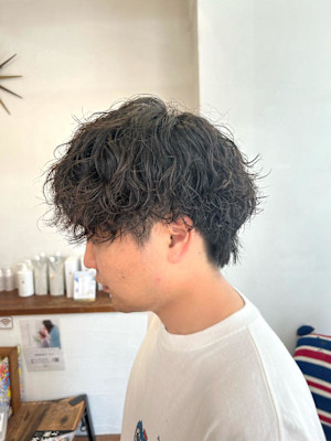 メンズウルフ/メンズパーマ/ちさき