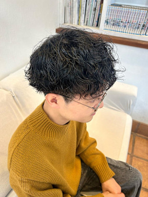 ツーブロマッシュ/メンズパーマ/ちさき