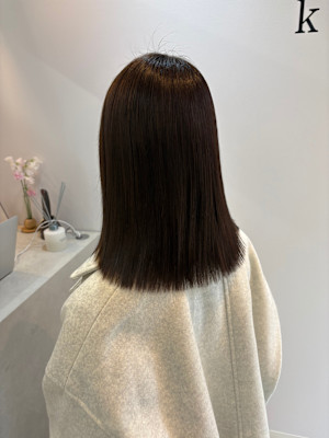 柔らか切りっぱなしロブ☆【北千住】