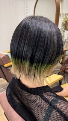 デザインカラー/ケアブリーチ/派手カラー/グラデーション