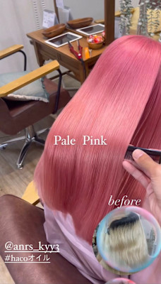 デザインカラー/ケアブリーチ/透明感カラー/ツヤカラー