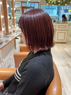 【Ｎｅｏｌｉｖｅｋｕｔａ町田店】切りっぱなしボブ