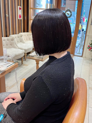 【Ｎｅｏｌｉｖｅｋｕｔａ町田店】切りっぱなしボブ