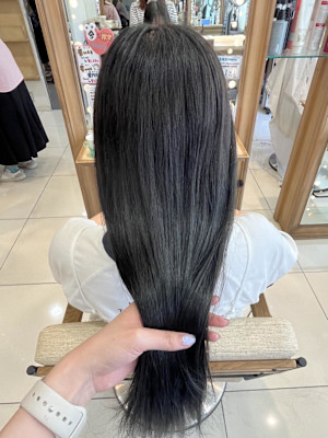 ［なつな］ナチュラルブラック/地毛風カラー