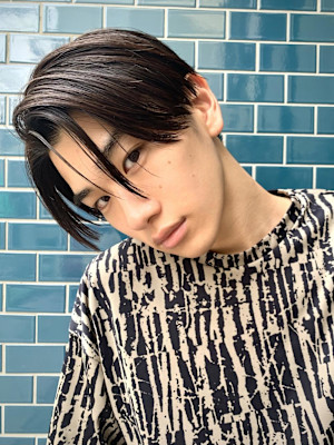 【大村指名】メンズカット/センターパート