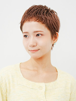 前下がりショート・ボブ/絶壁解消/前髪あり/30代/40代/