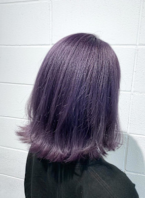 くびレイヤーボブルフネビージュ小顔ワンレンこなれミディ