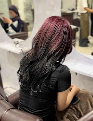 エンドカラー×ボルドー