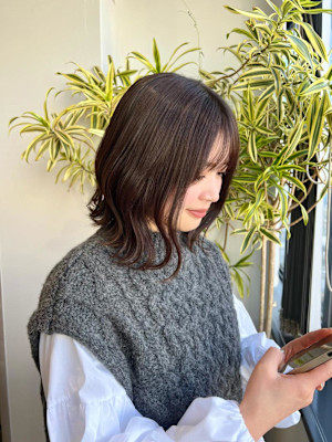 透明感カラー♪