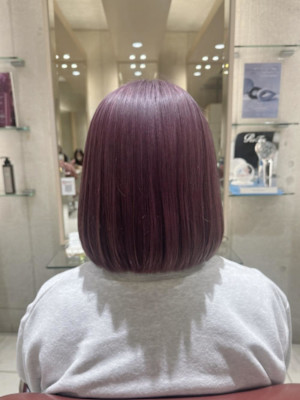 ほんのりくすみ感ピンクラベンダーカラー