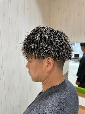 メンズハイライト/メンズパーマ/ツイスパ/尼崎/立花