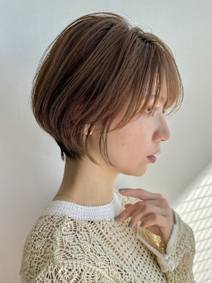 【NOA】大人マロンベージュショート