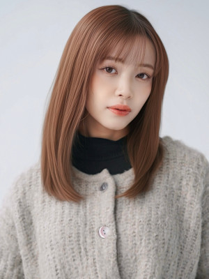 Agu hair cher JR高槻駅前店×ミディアム