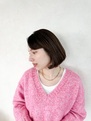 【大人ボブ ボブ 髪質改善 oggiotto】