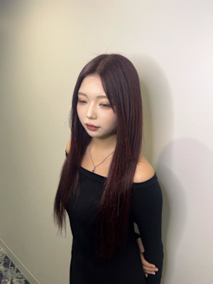 大人ボルドーカラー！