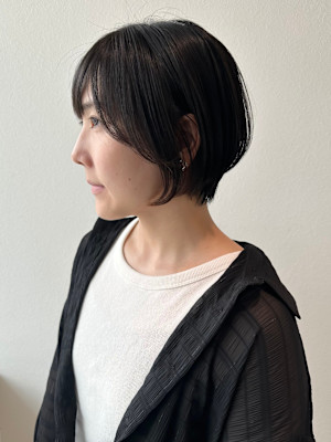 ショート/大人ショート/サイドバング/20代30代40代
