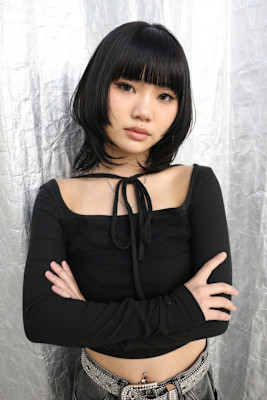 ステップボーンカットレイヤー/顔まわりレイヤー