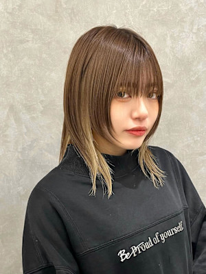 20代30代40代小顔似合わせカットイメチェンこなれミディ