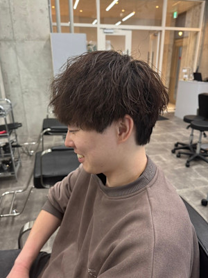 刈り上げなしマッシュ