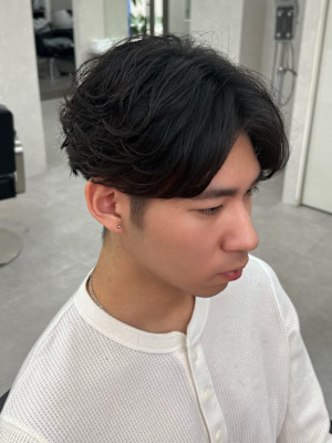 フェザーパーマセンターパート