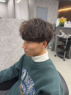 刈り上げなしマッシュ