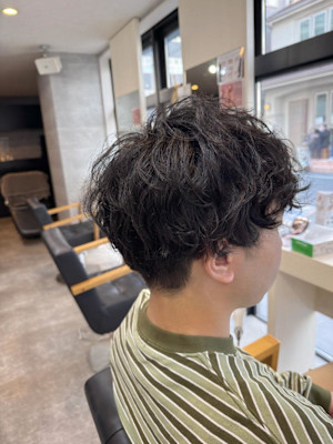 メンズナチュラルパーマ