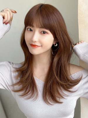 フェミニンロング/メルティカラー/レイヤー/似合わせカット 