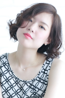 ショートパーマ30代/40代/50代/ショートカット