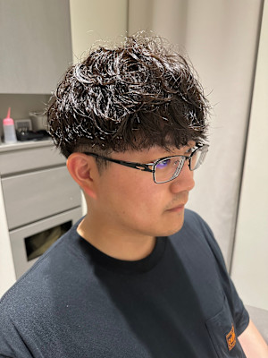 マッシュパーマ