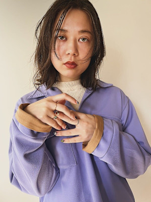 イメチェンスタイルハッシにュカットレイヤーカットレッドブラウ