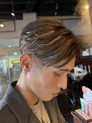 メンズ×ハイライト