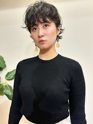 イメチェンスタイルハッシにュカットレイヤーカットレッドブラウ