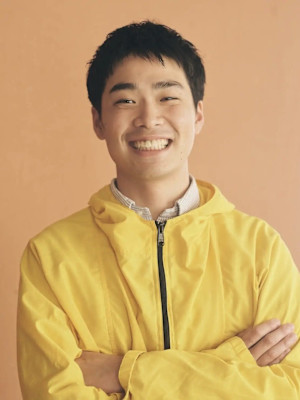 メンズカット　波巻き　ツイスパ　韓国風　センターパート