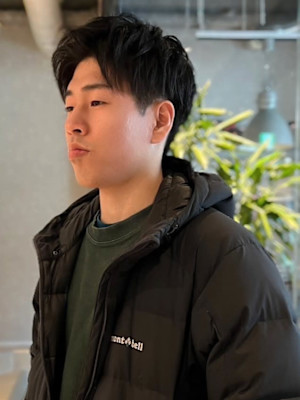 アップバング　爽やか　ビジネス　20代30代　ツーブロック