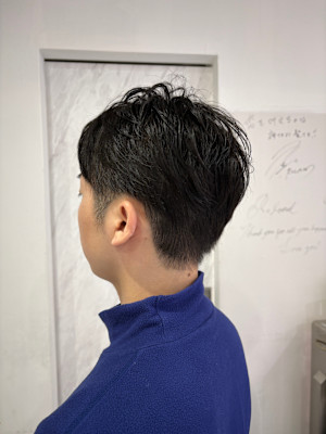 相田のスタイルは基本的に「3分スタイリング」が可能