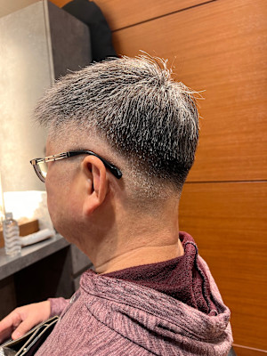 【お客様スタイル】フェードショート