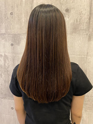 毛先たぷんとカット