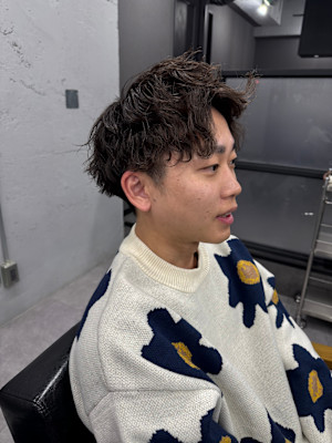 WAVY 桜木町店×波巻きスパイラルパーマ