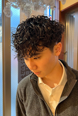 スパイラルパーマ