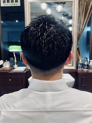 【20代 男性】ツーブロソフトモヒカン（大宮/バーバー）