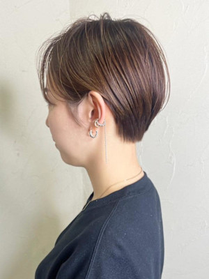 【Reir_下北沢】*小顔ショート＋マロングレージュ*