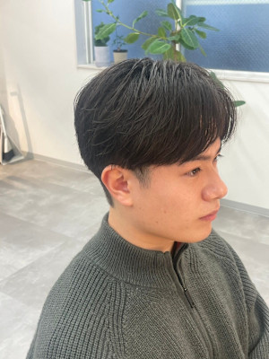 ナチュラルセンターパート