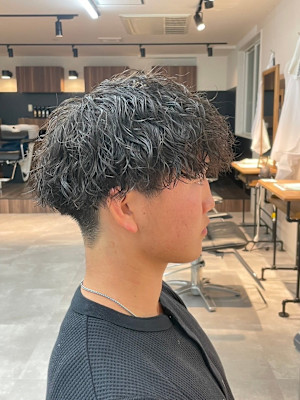 刈り上げマッシュ×ツイストスパイラル