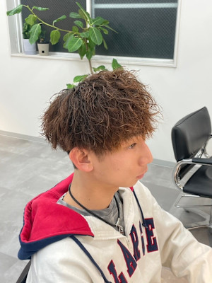 刈り上げマッシュ×ツイストスパイラル