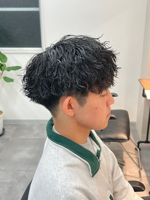 刈り上げマッシュ×ツイストスパイラル