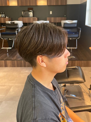 刈り上げありカルマパーマ