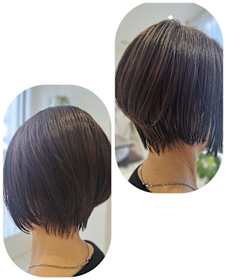 くびれショートボブ♪