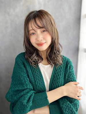 20代30代40代　モテ髪似合わせフェミニンカール