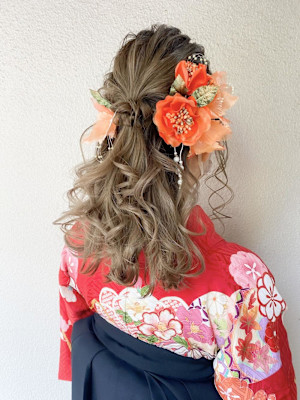 【Neolivekuta】卒業式ヘアメイク着付け