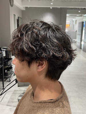 【シャドウパーマ】マッシュ/メンズパーマ/メンズカット/池袋